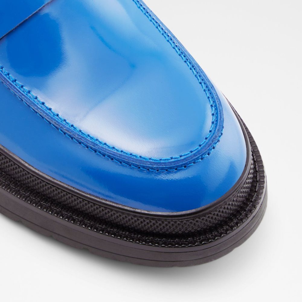 Férfi Aldo Kerouac Loafer Slip Ons Kék | 521-KSTFNC