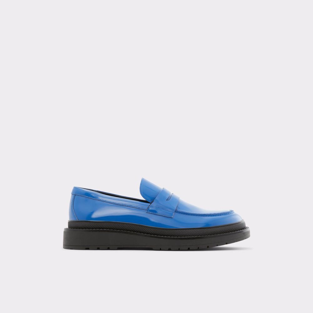 Férfi Aldo Kerouac Loafer Slip Ons Kék | 521-KSTFNC