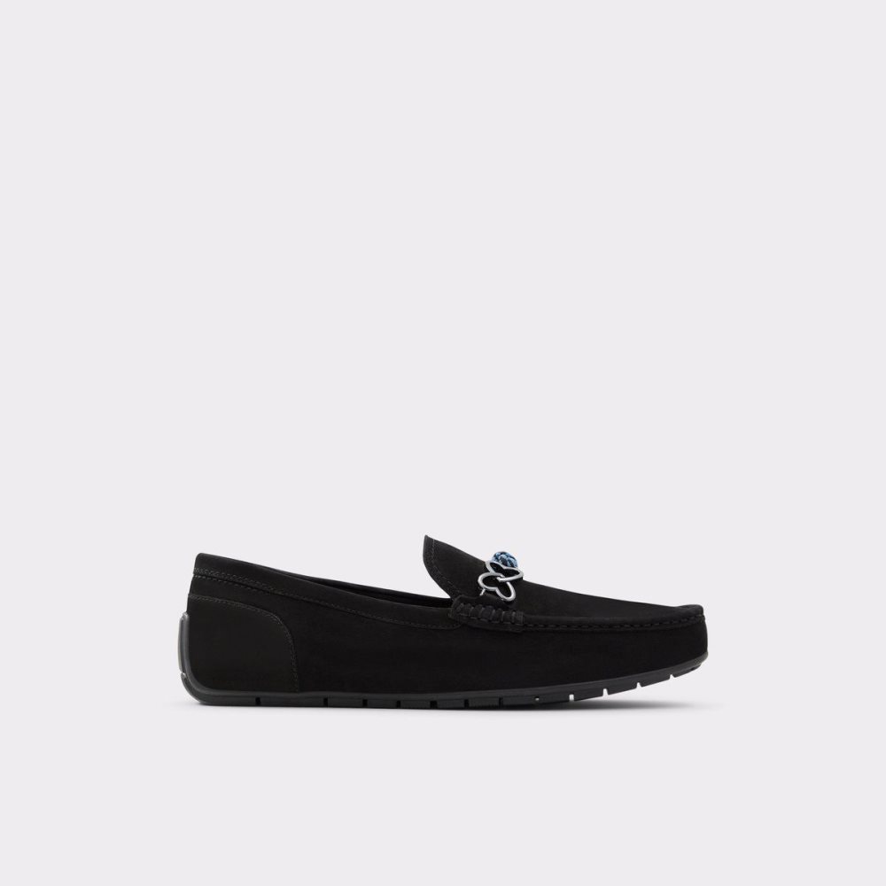 Férfi Aldo Lazuri Driving shoe Alkalmi Cipő Fekete | 761-DUOWYV