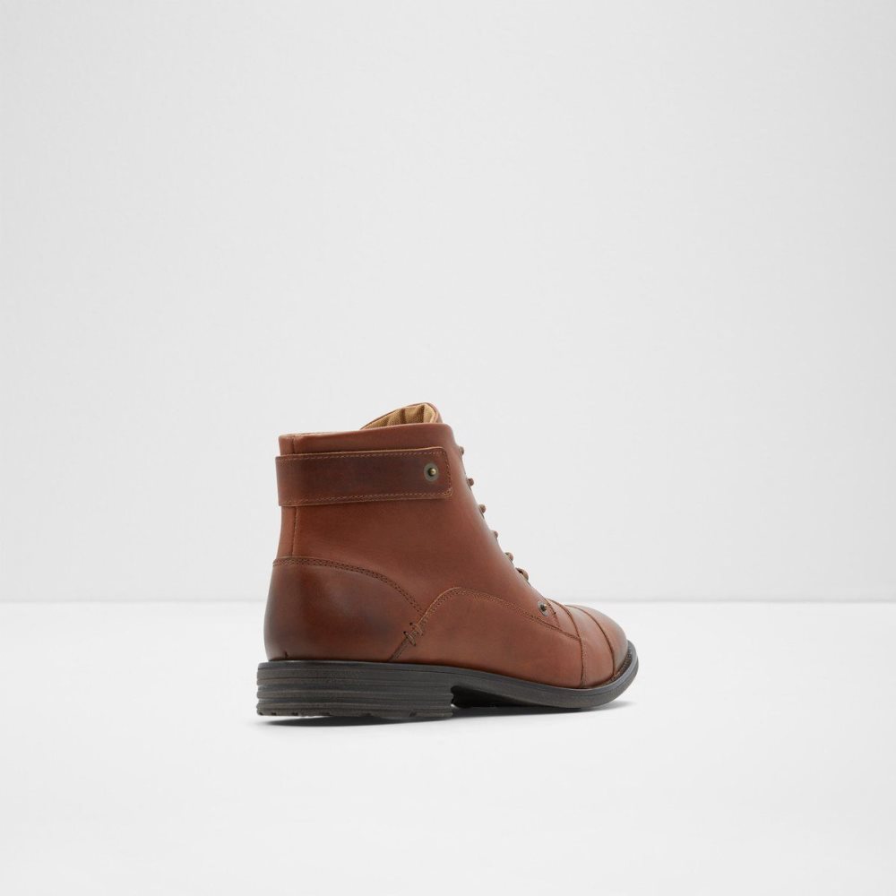 Férfi Aldo Legadorien Lace-up boot Fűzős Csizma Világos Barna | 108-ZHCJYK