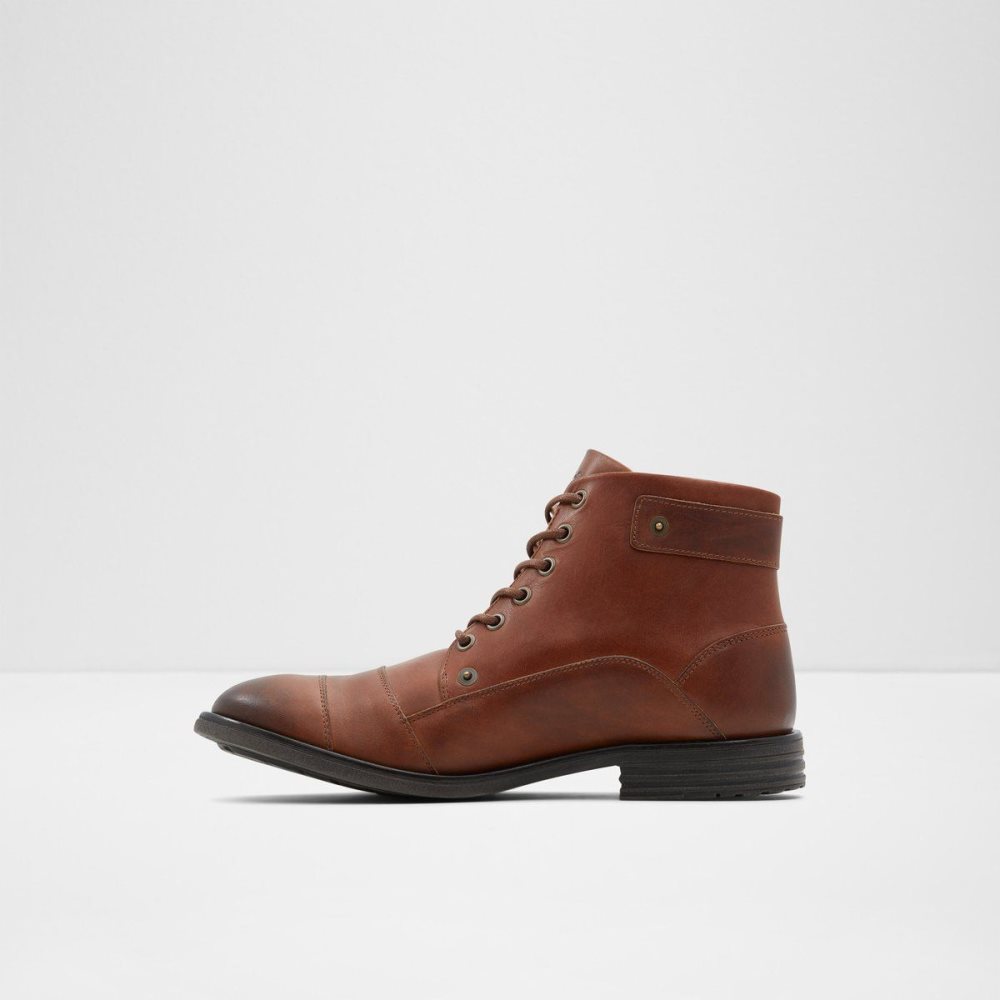 Férfi Aldo Legadorien Lace-up boot Fűzős Csizma Világos Barna | 108-ZHCJYK