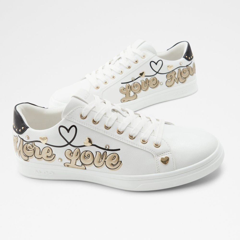 Férfi Aldo Lovewalk Low top sneaker Sportcipő Fehér | 713-NMVLJB