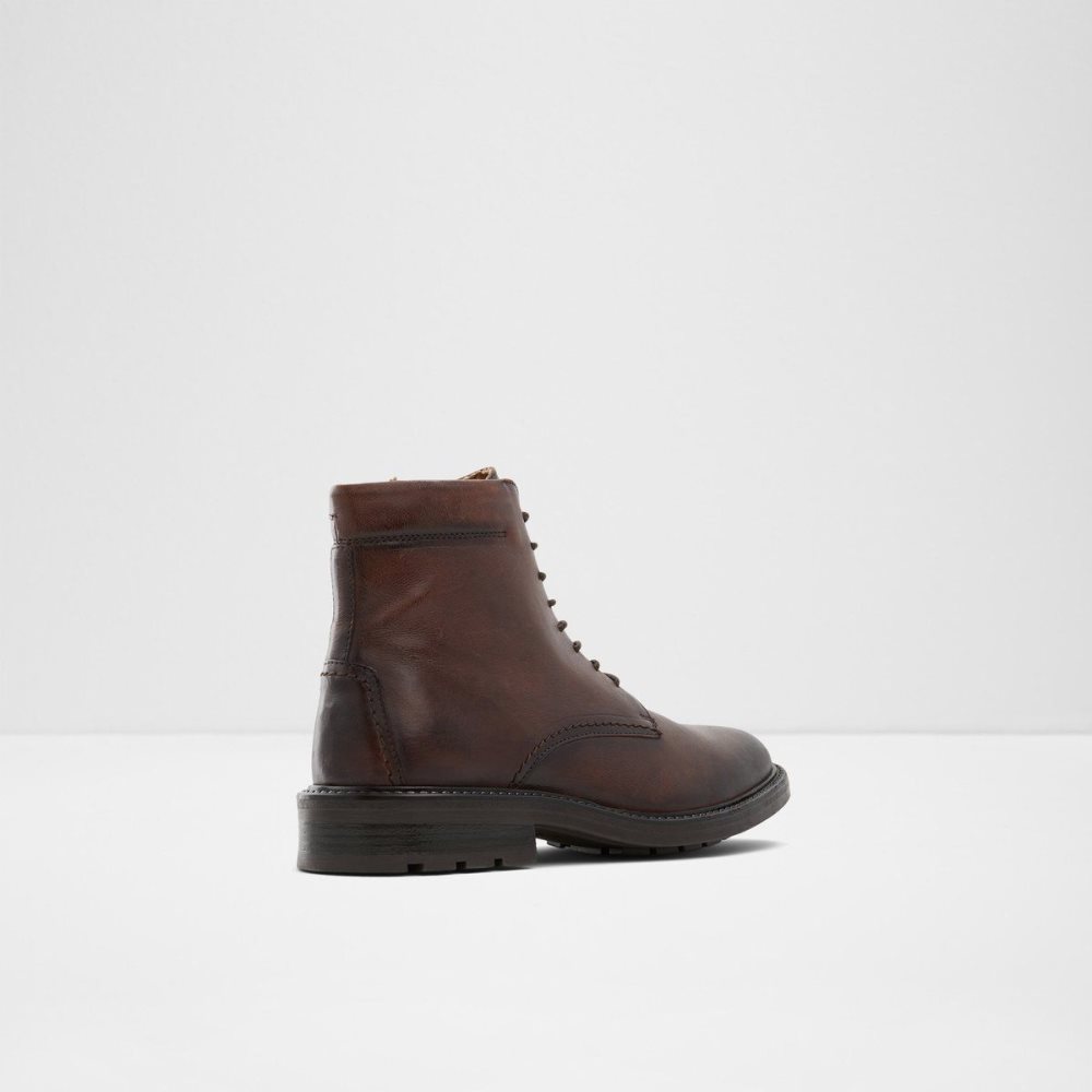 Férfi Aldo Mireridien Lace up boot Fűzős Csizma Barna | 623-TKOGEF