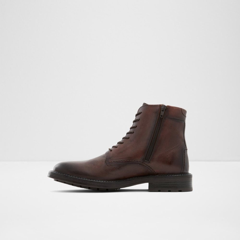 Férfi Aldo Mireridien Lace up boot Fűzős Csizma Barna | 623-TKOGEF
