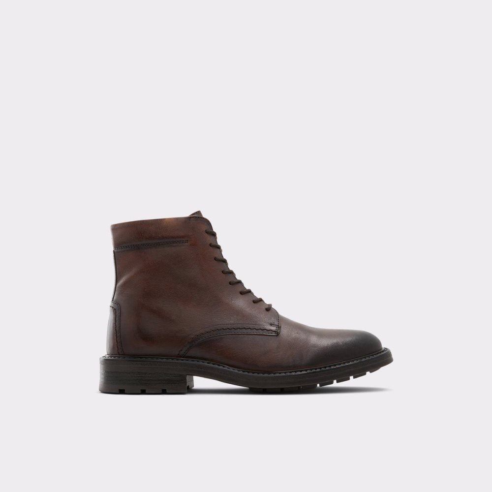 Férfi Aldo Mireridien Lace up boot Fűzős Csizma Barna | 623-TKOGEF