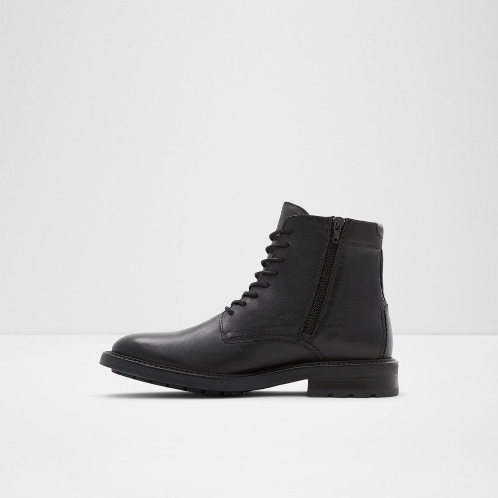 Férfi Aldo Mireridien Lace-up boot Fűzős Csizma Fekete | 749-XRPCMK