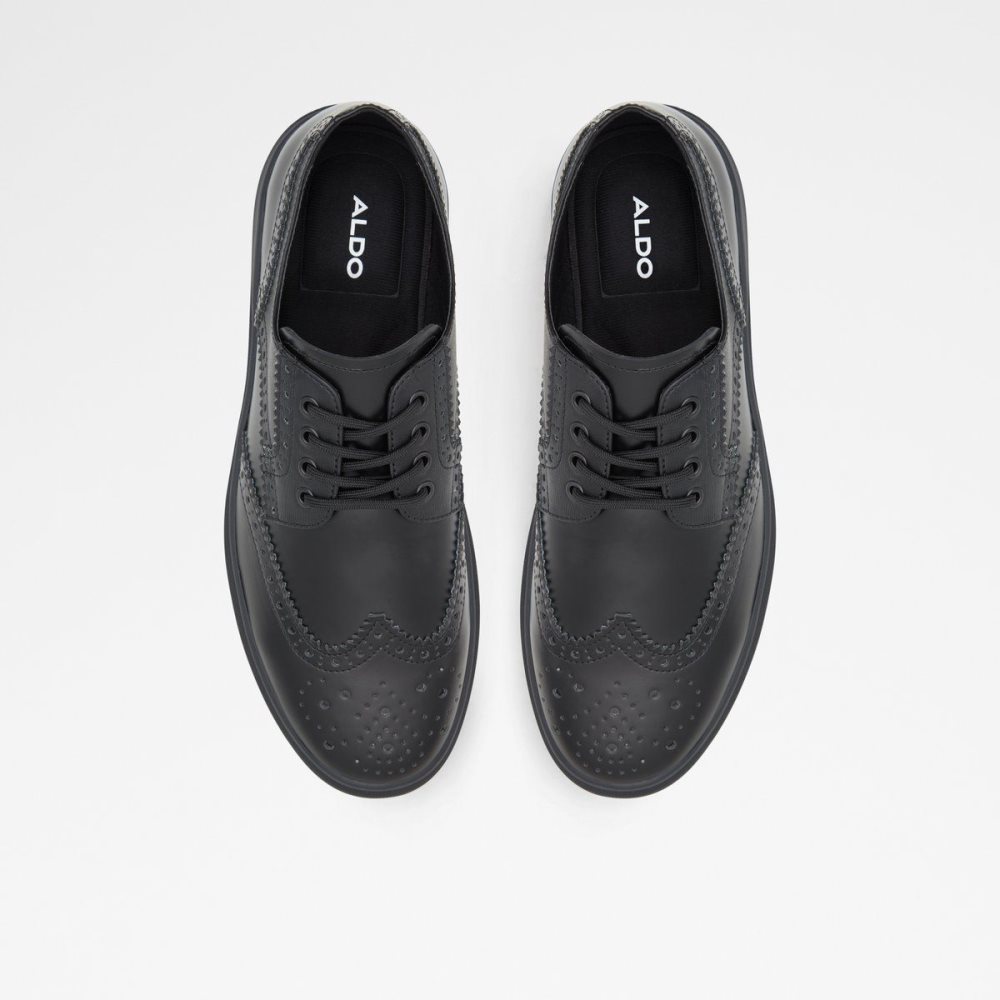 Férfi Aldo Monolite Oxford shoe - Cup sole Oxford Cipő Fekete | 394-RZHMVK