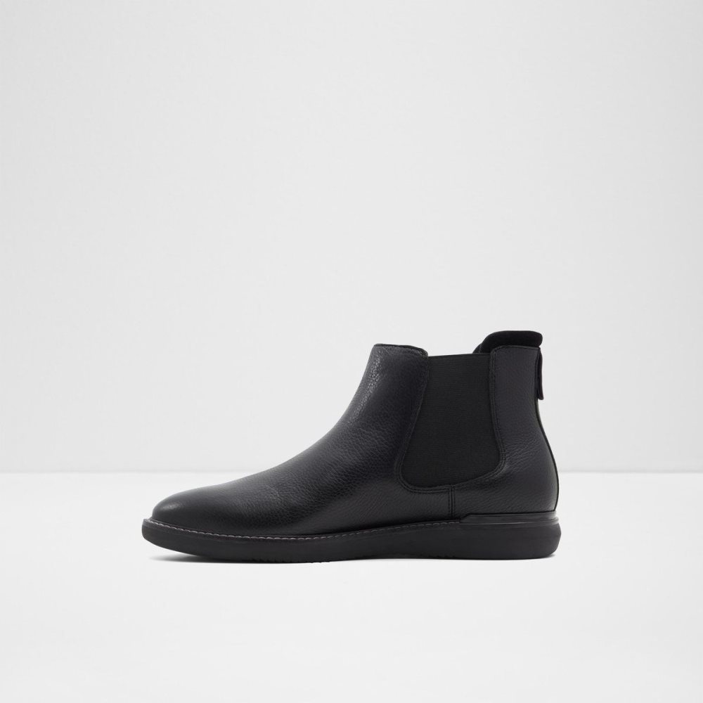 Férfi Aldo Moongrip Chelsea boot Csizma Fekete | 143-EMGDVT