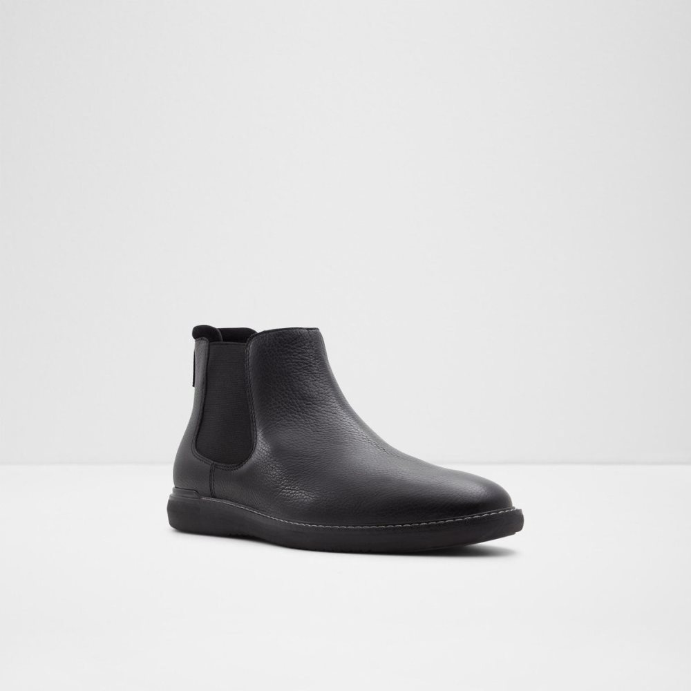 Férfi Aldo Moongrip Chelsea boot Csizma Fekete | 143-EMGDVT