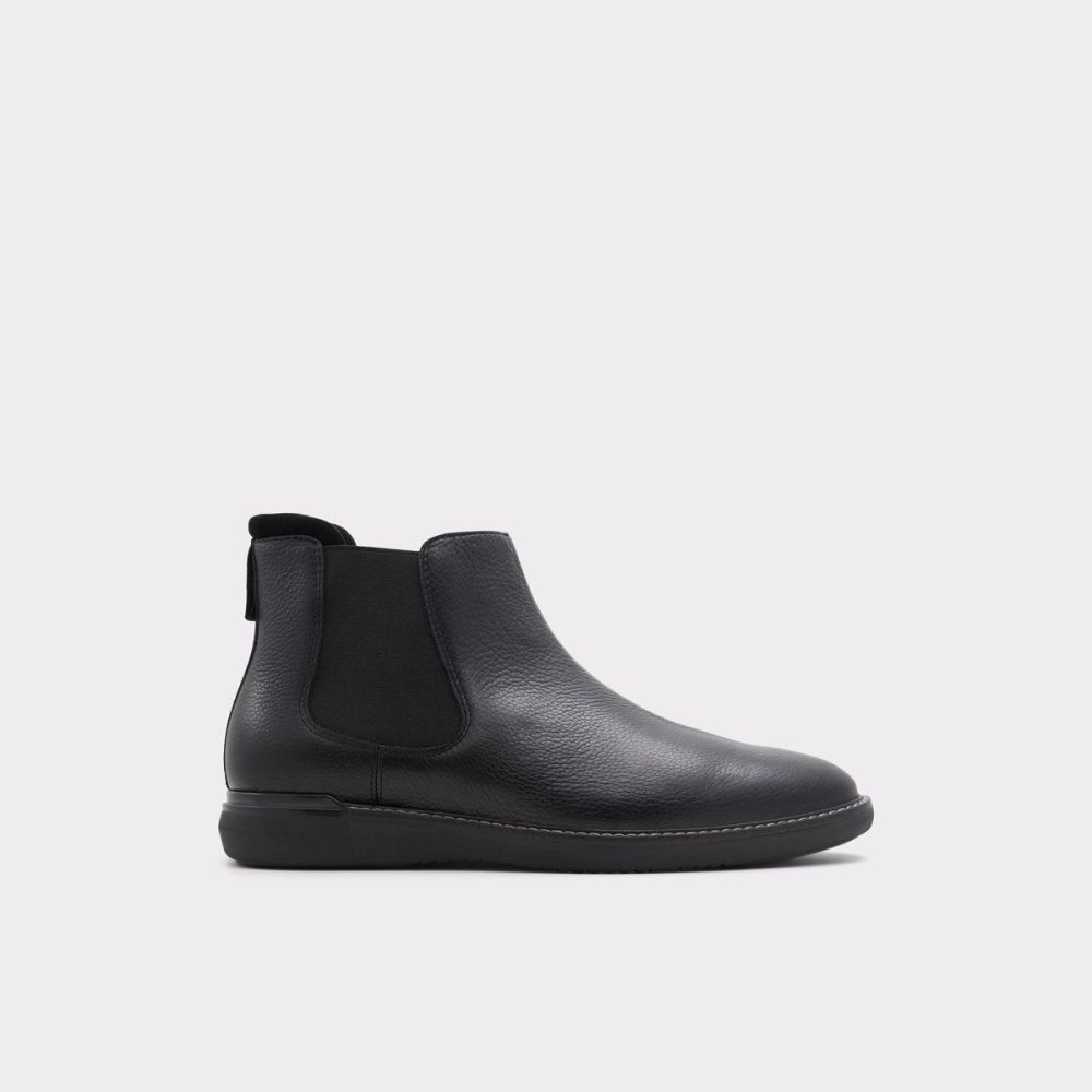 Férfi Aldo Moongrip Chelsea boot Csizma Fekete | 143-EMGDVT