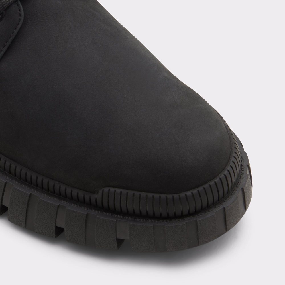 Férfi Aldo Newfield Lace-up boot Fűzős Csizma Fekete | 735-DIYLBG