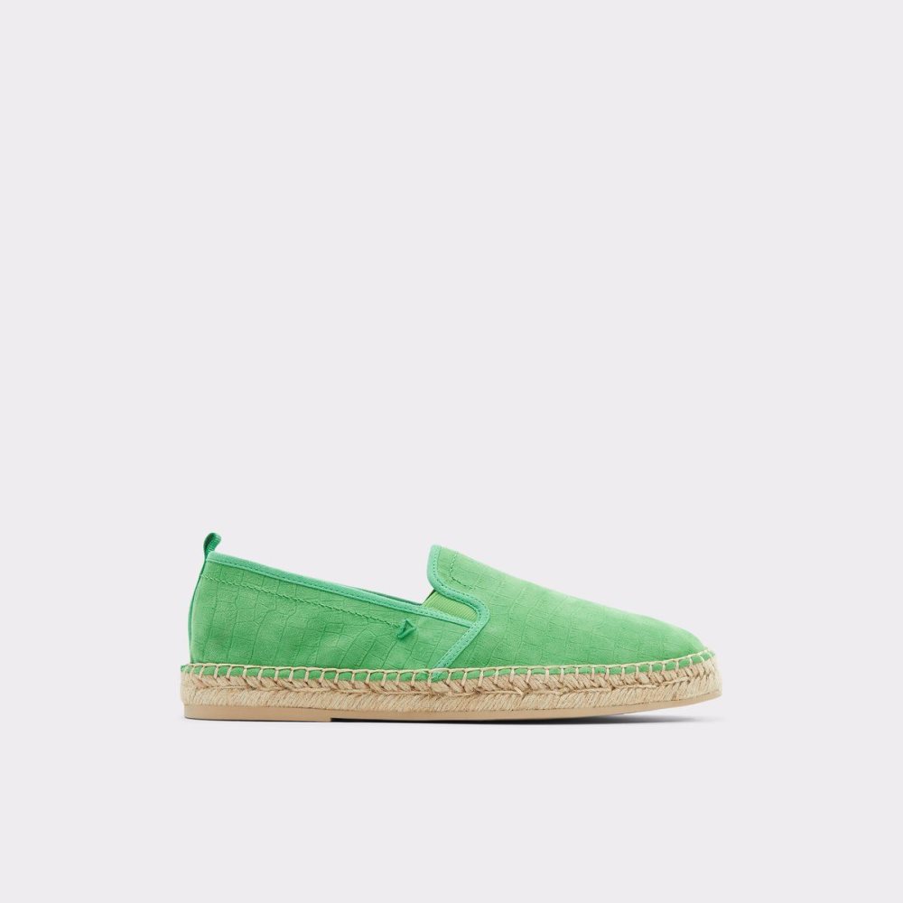 Férfi Aldo Peruco Espadrille Alkalmi Cipő Zöld | 370-ZUPTFQ