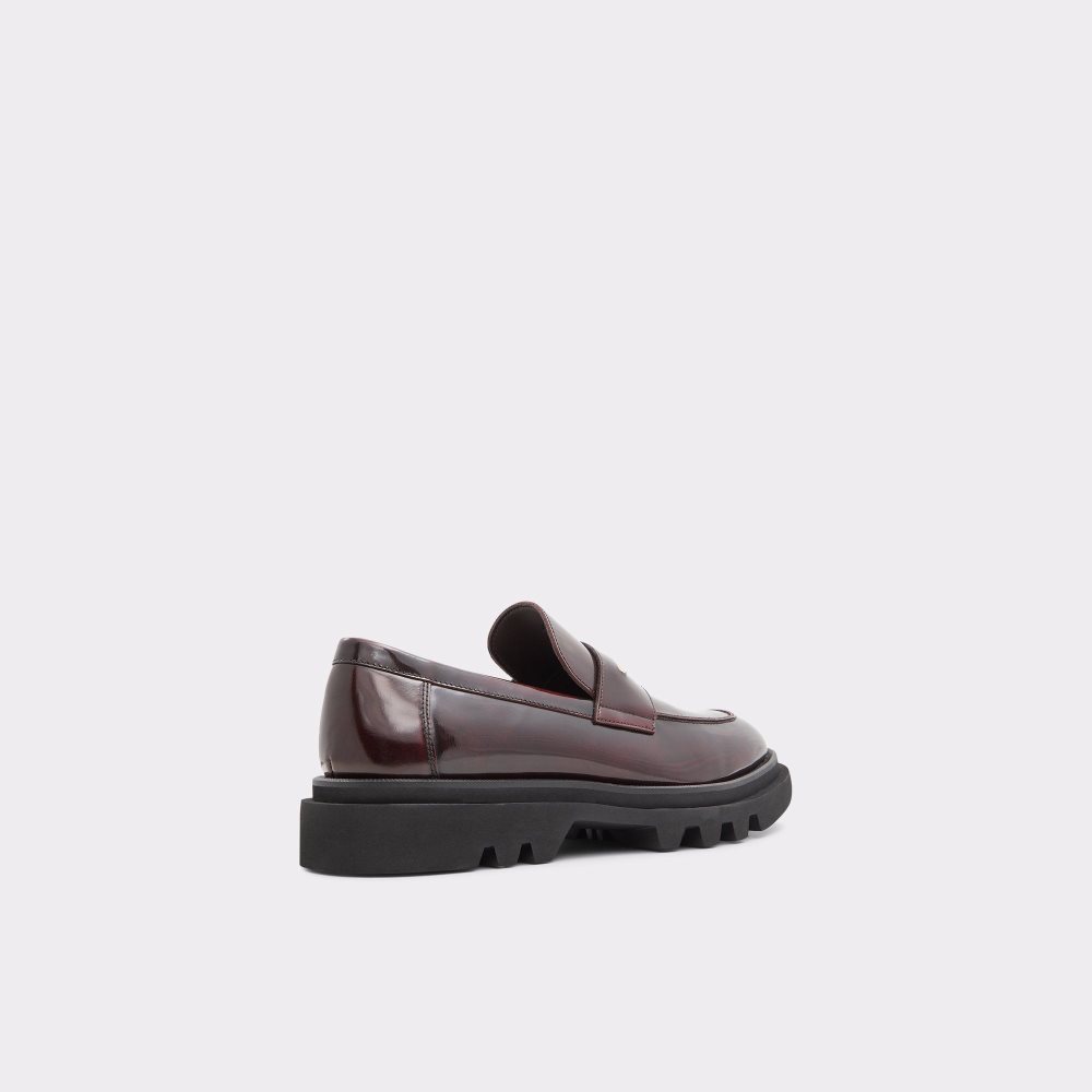 Férfi Aldo Pierre Loafer - Lug sole Slip Ons Piros | 178-GODHPM