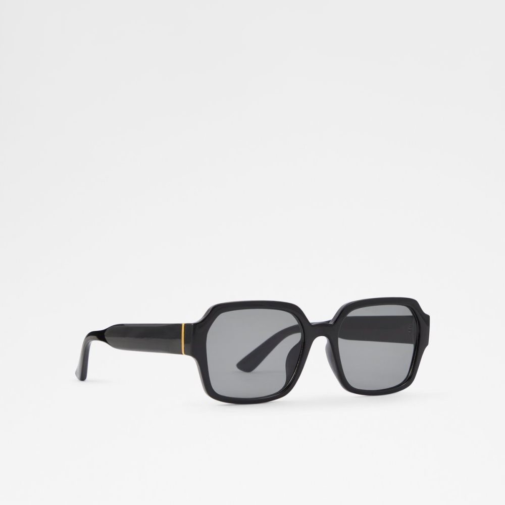 Férfi Aldo Quoll Square sunglasses Napszemüveg Fekete | 209-KGUAIS