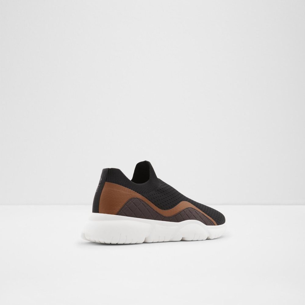 Férfi Aldo Ranga Jogger Sole Sneaker Sportcipő Fekete | 572-OBXIKG