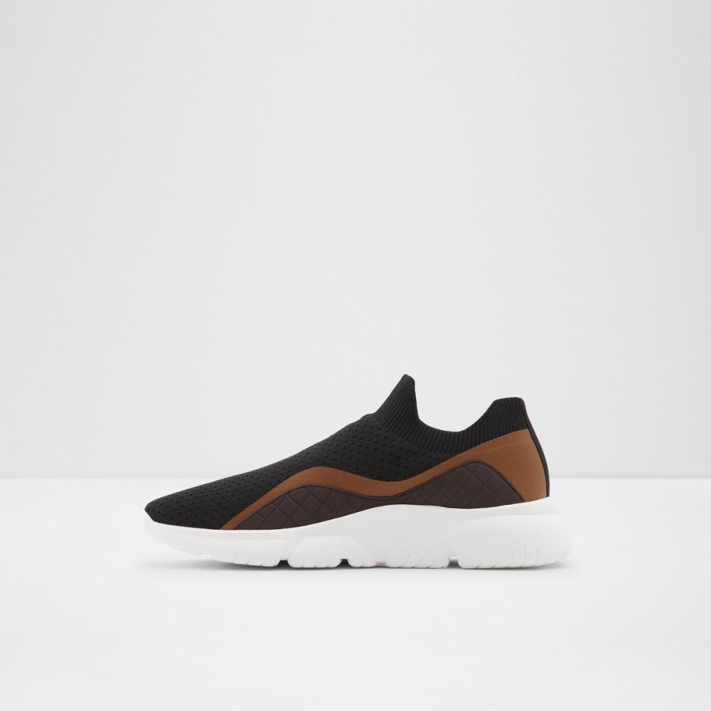 Férfi Aldo Ranga Jogger Sole Sneaker Sportcipő Fekete | 572-OBXIKG