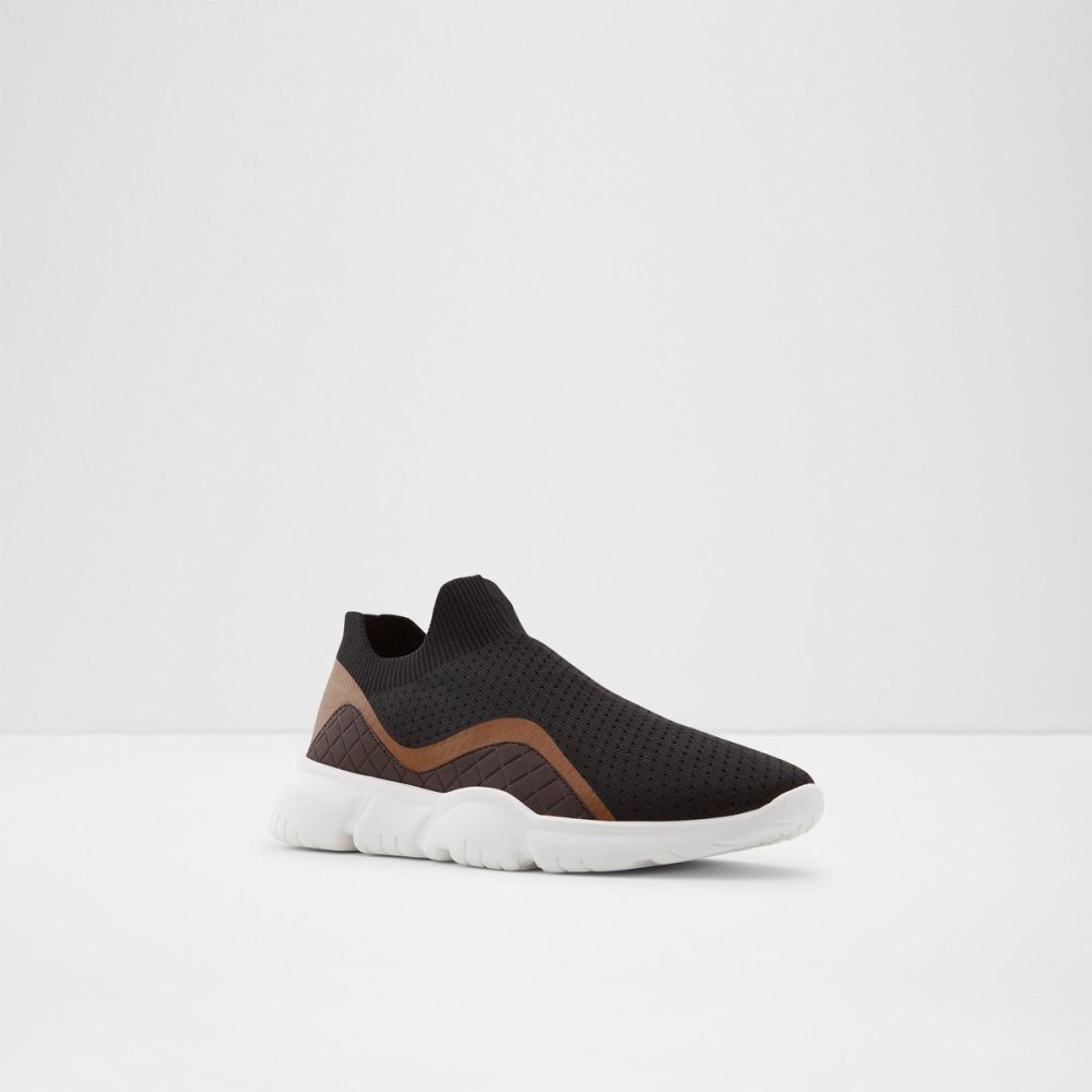 Férfi Aldo Ranga Jogger Sole Sneaker Sportcipő Fekete | 572-OBXIKG