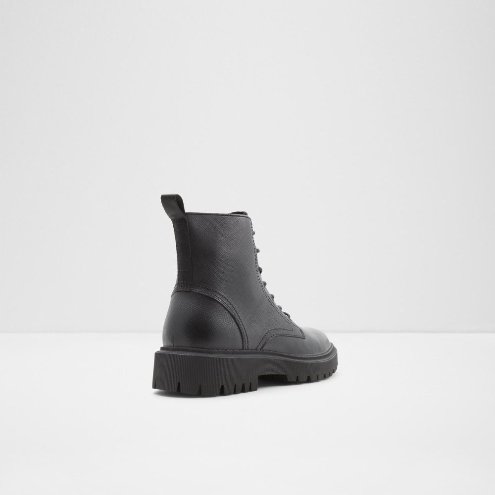 Férfi Aldo Redford Lace-up boot Fűzős Csizma Fekete | 598-ZLNKQA