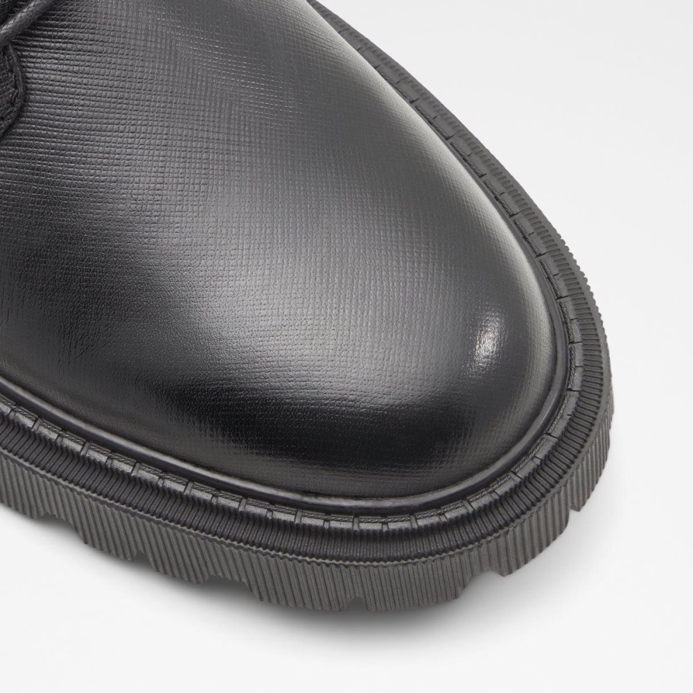 Férfi Aldo Redford Lace-up boot Fűzős Csizma Fekete | 598-ZLNKQA