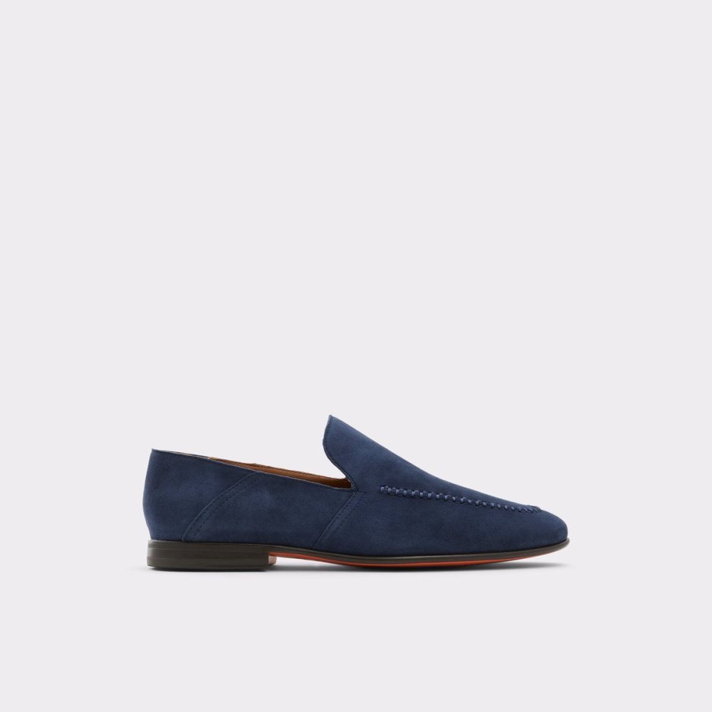 Férfi Aldo Salaman Loafer Slip Ons Sötétkék | 938-VFCHDU