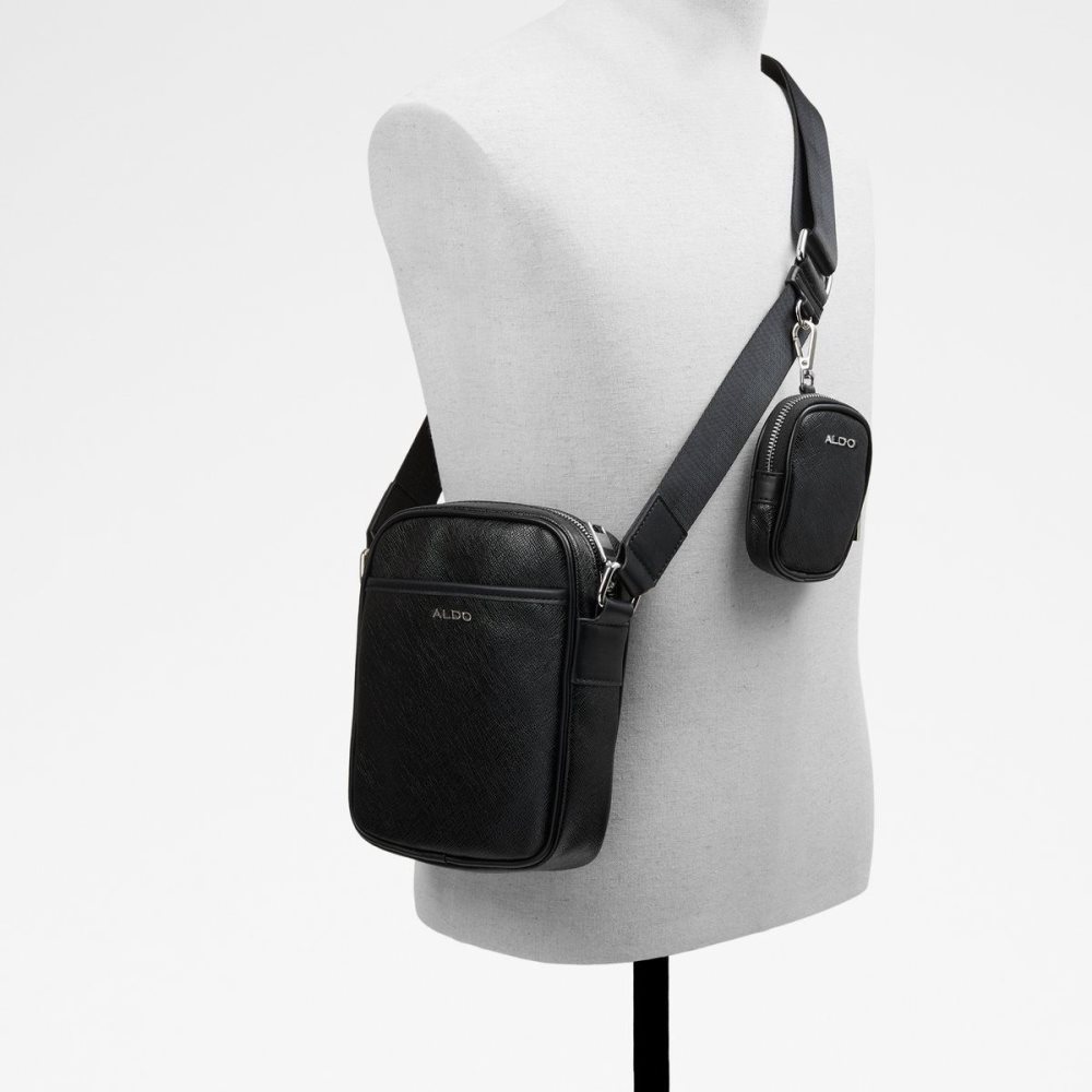 Férfi Aldo Serge Crossbody bag Táskák Fekete | 351-HVDLKG