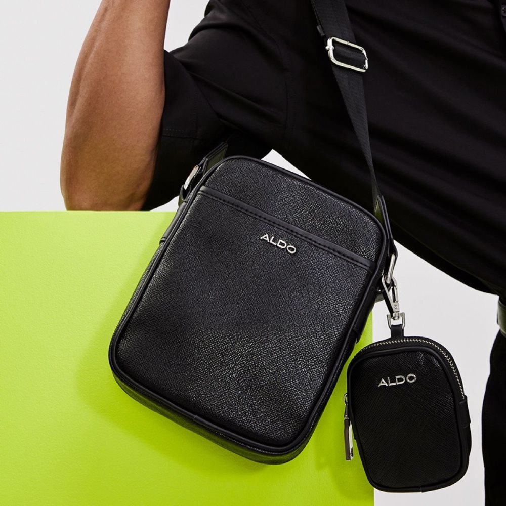 Férfi Aldo Serge Crossbody bag Táskák Fekete | 351-HVDLKG