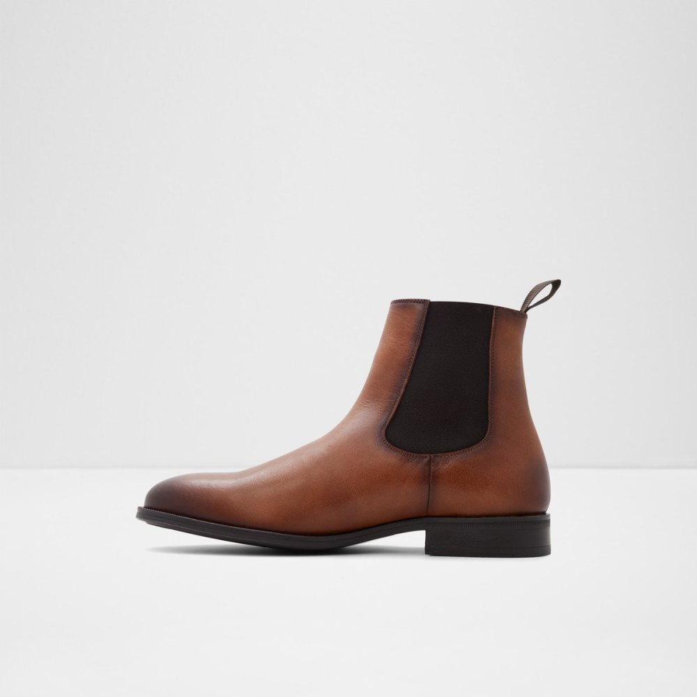 Férfi Aldo Shuman Chelsea boot Csizma Barna | 058-DSGBMO