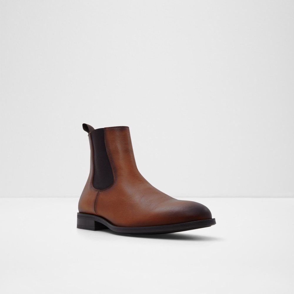 Férfi Aldo Shuman Chelsea boot Csizma Barna | 058-DSGBMO