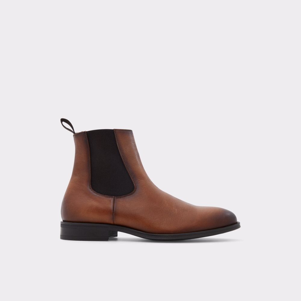 Férfi Aldo Shuman Chelsea boot Csizma Barna | 058-DSGBMO
