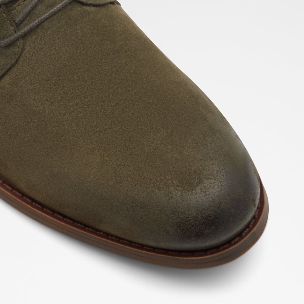 Férfi Aldo Twain Lace-up boot Fűzős Csizma Zöld | 834-BQCSFK