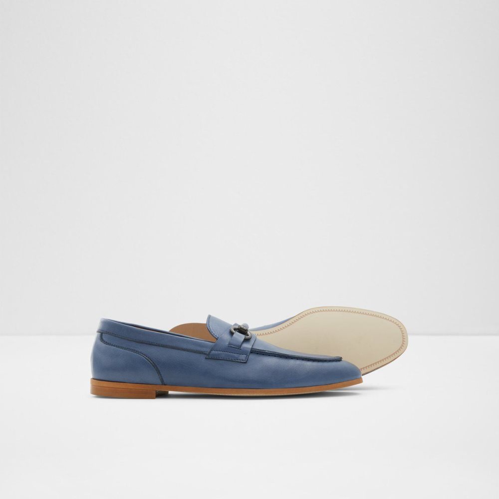 Férfi Aldo Violettes Slip Ons Kék | 632-OBCGNJ