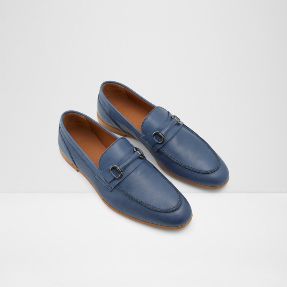 Férfi Aldo Violettes Slip Ons Kék | 632-OBCGNJ