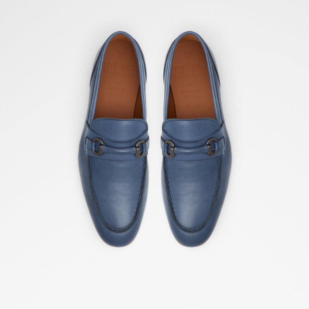 Férfi Aldo Violettes Slip Ons Kék | 632-OBCGNJ