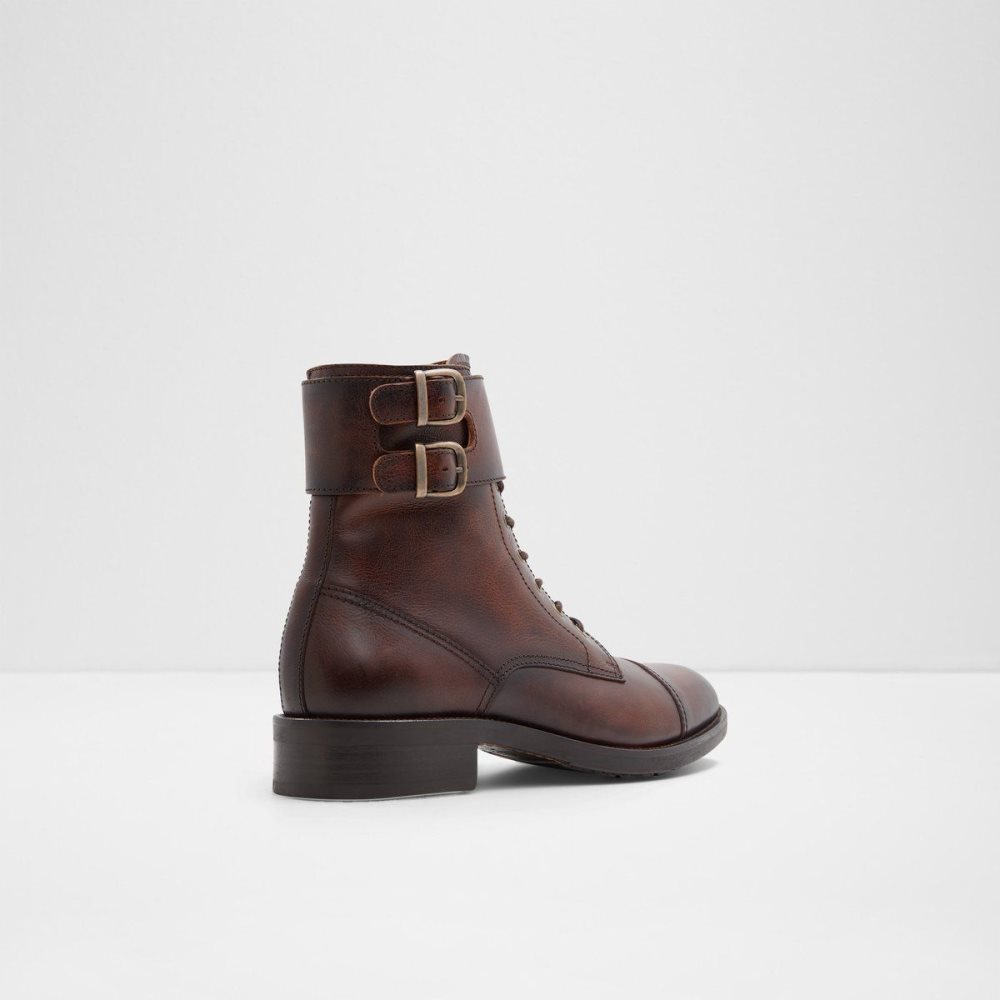 Férfi Aldo Wicerrag Lace-up boot Fűzős Csizma Barna | 247-CGOBYW