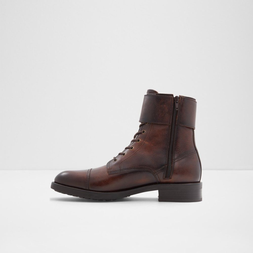 Férfi Aldo Wicerrag Lace-up boot Fűzős Csizma Barna | 247-CGOBYW