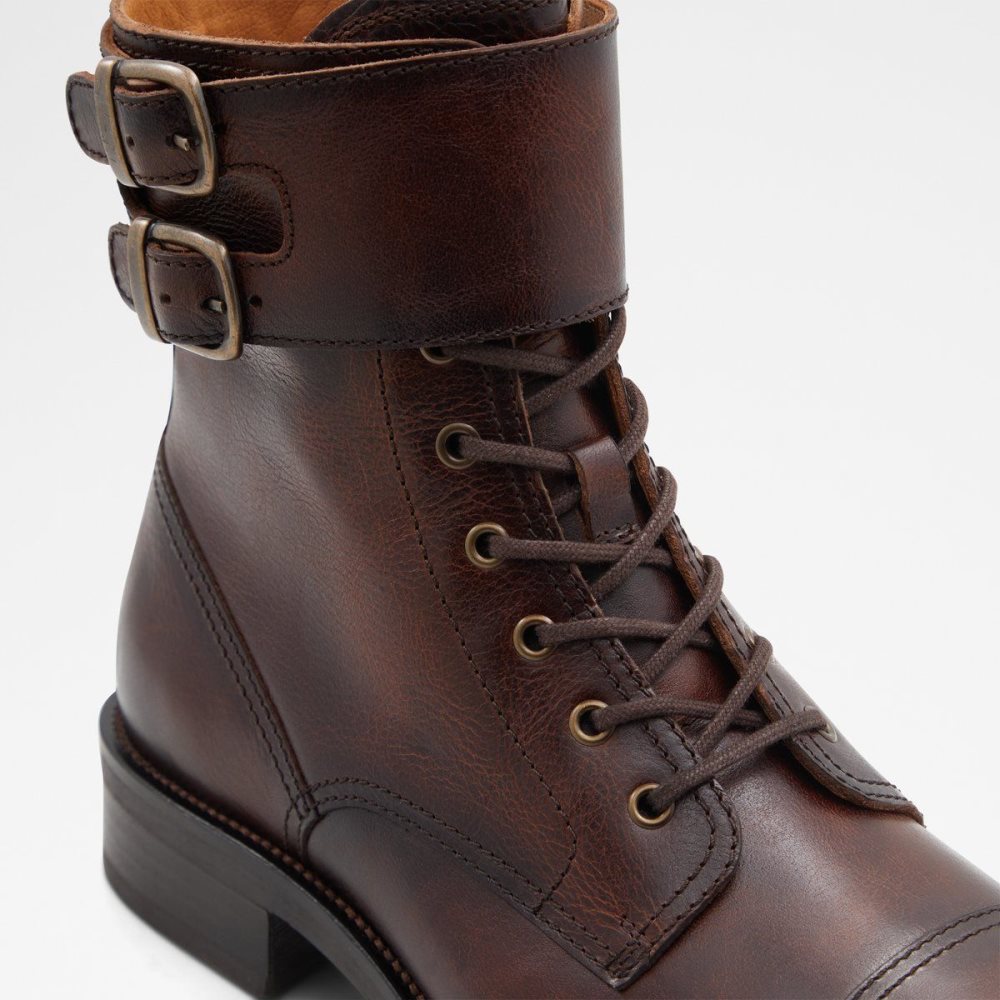 Férfi Aldo Wicerrag Lace-up boot Fűzős Csizma Barna | 247-CGOBYW