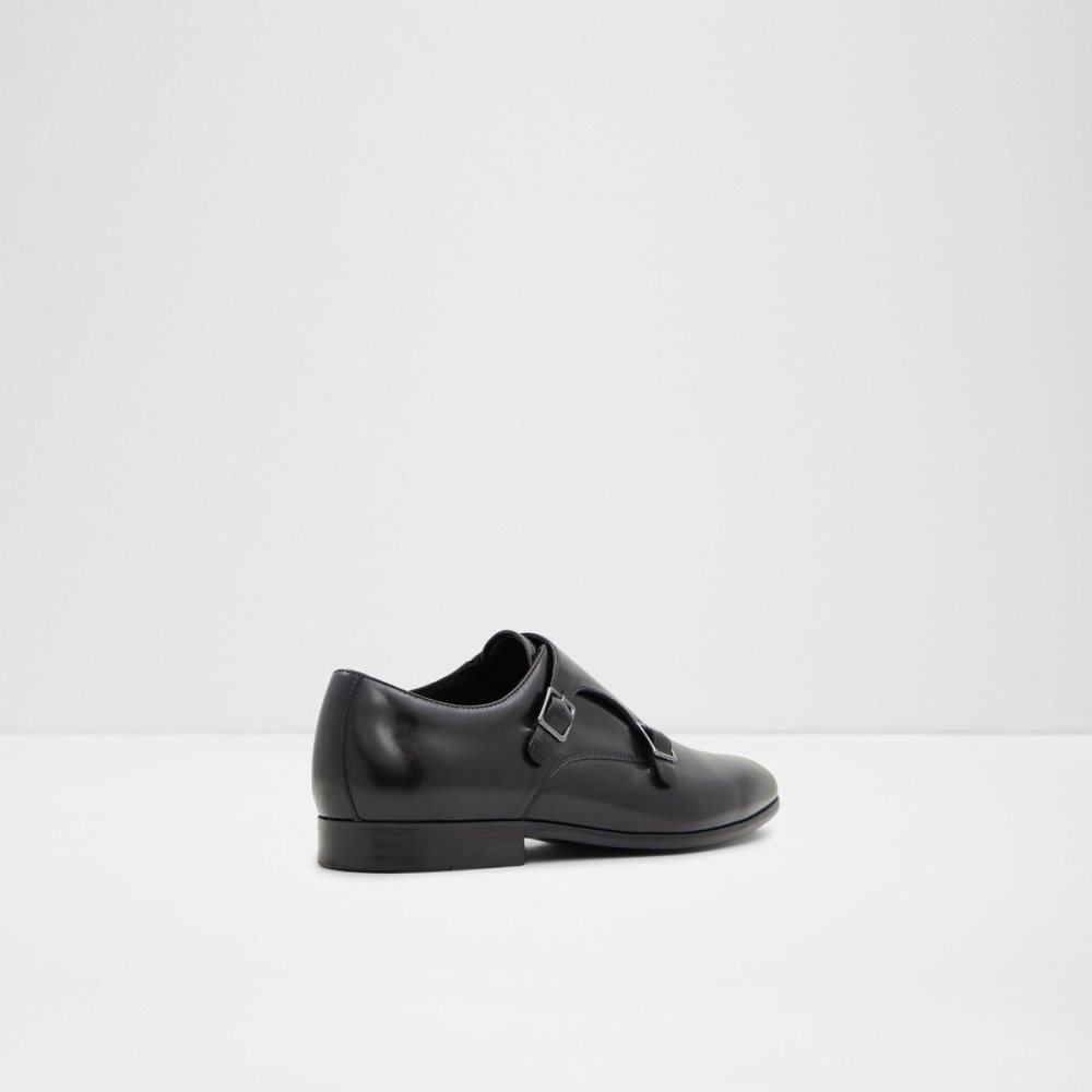 Férfi Aldo Wilde Monkstrap loafer Slip Ons Fekete | 639-QVZGBH