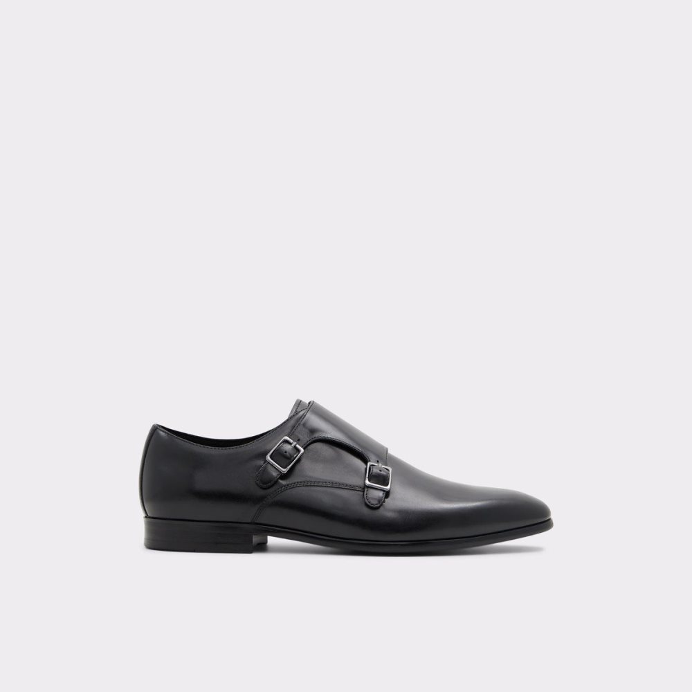 Férfi Aldo Wilde Monkstrap loafer Slip Ons Fekete | 639-QVZGBH