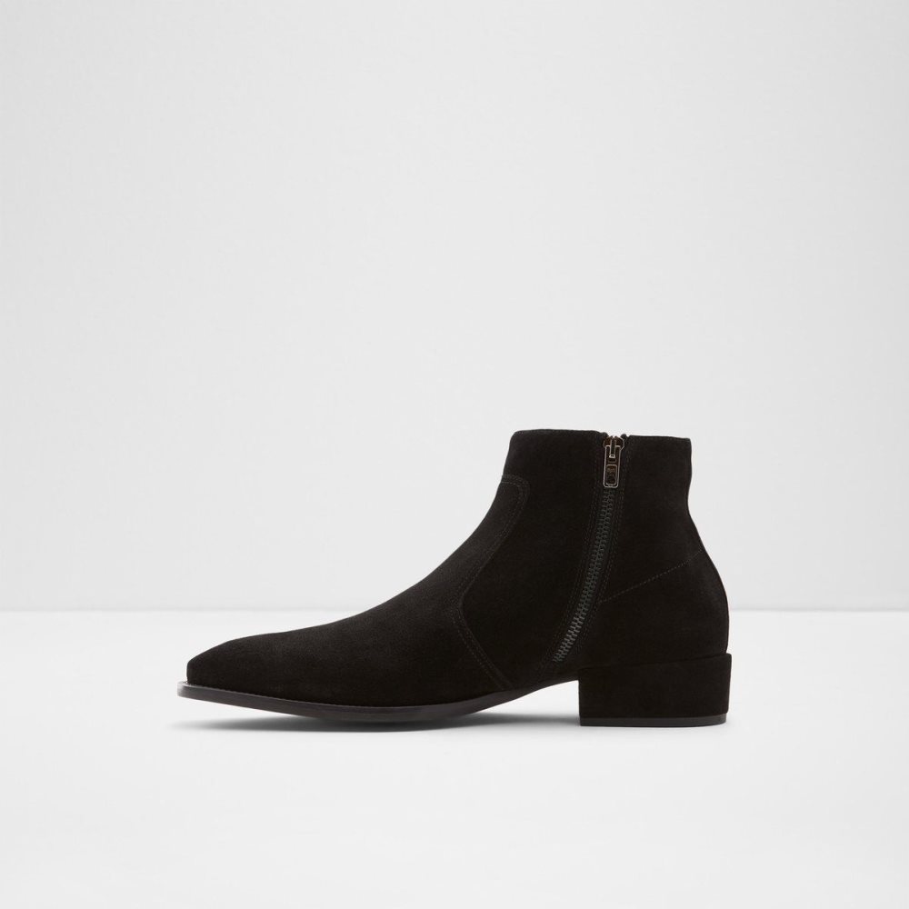 Férfi Aldo Yireni Ankle boot Csizma Fekete | 958-YTMNPC