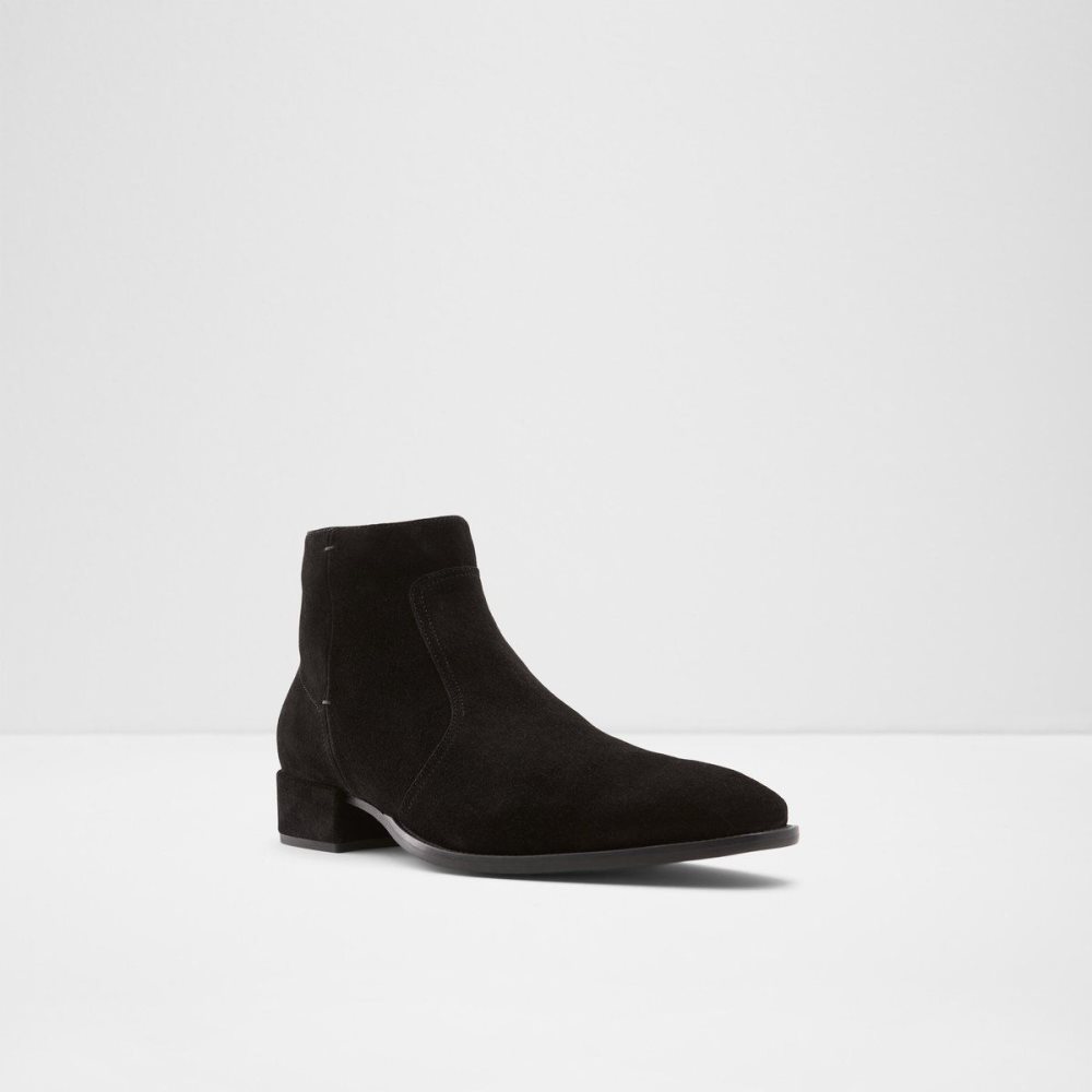 Férfi Aldo Yireni Ankle boot Csizma Fekete | 958-YTMNPC