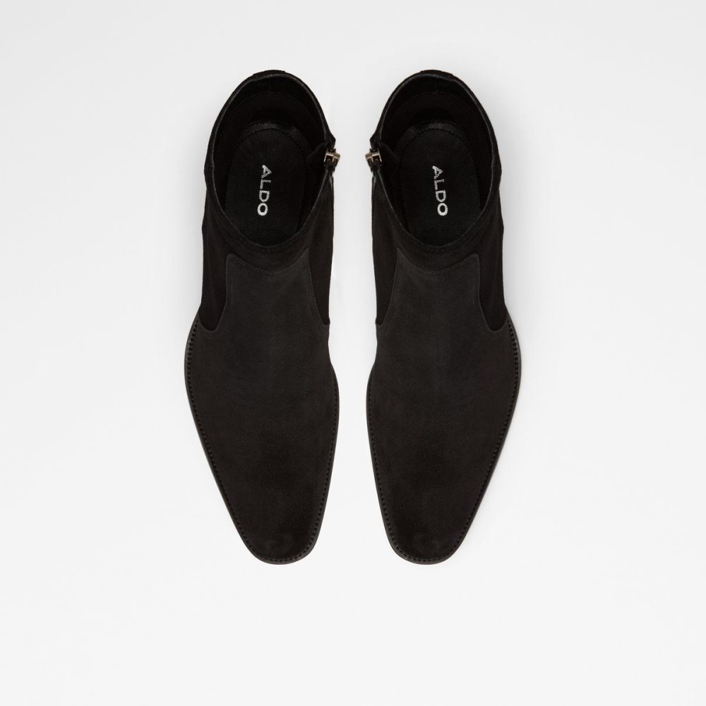 Férfi Aldo Yireni Ankle boot Csizma Fekete | 958-YTMNPC