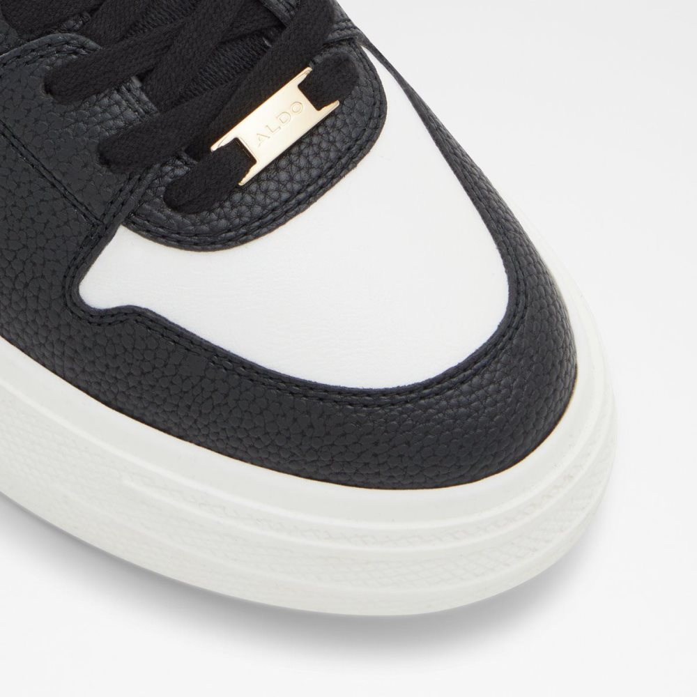 Férfi Aldo Zeus Low top sneaker - Lug sole Sportcipő Fekete | 839-PGBOLE