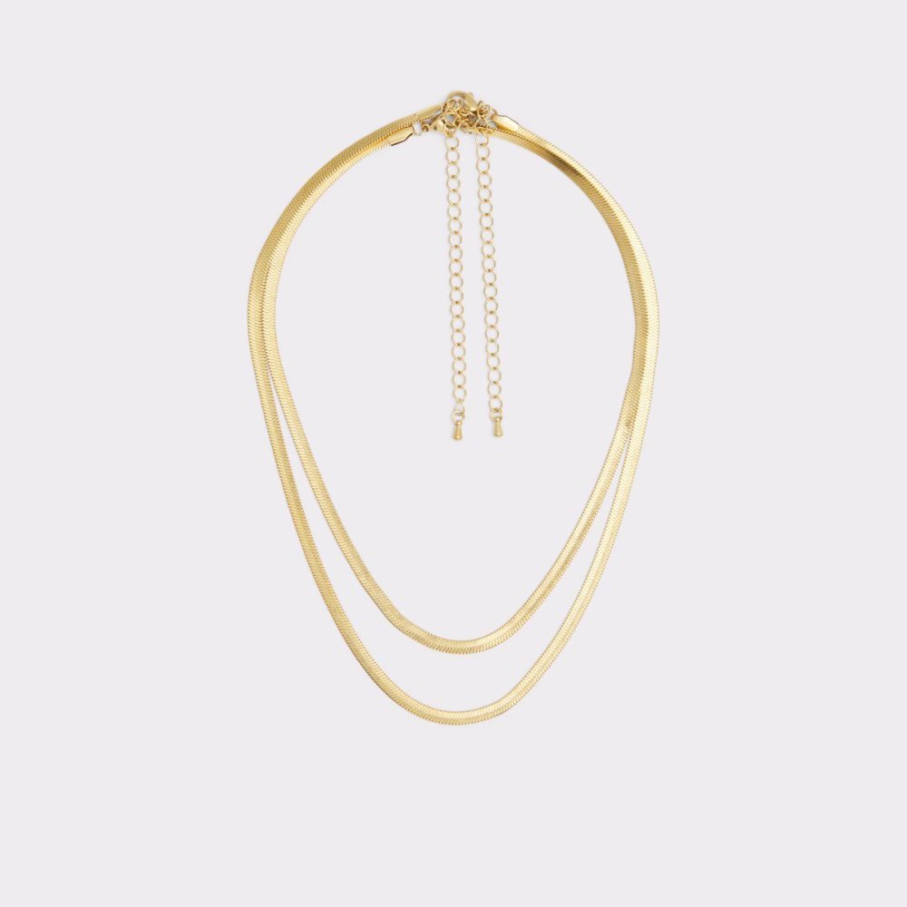 Női Aldo Abilaria Necklace Nyakláncok Arany | 603-KEPUDB