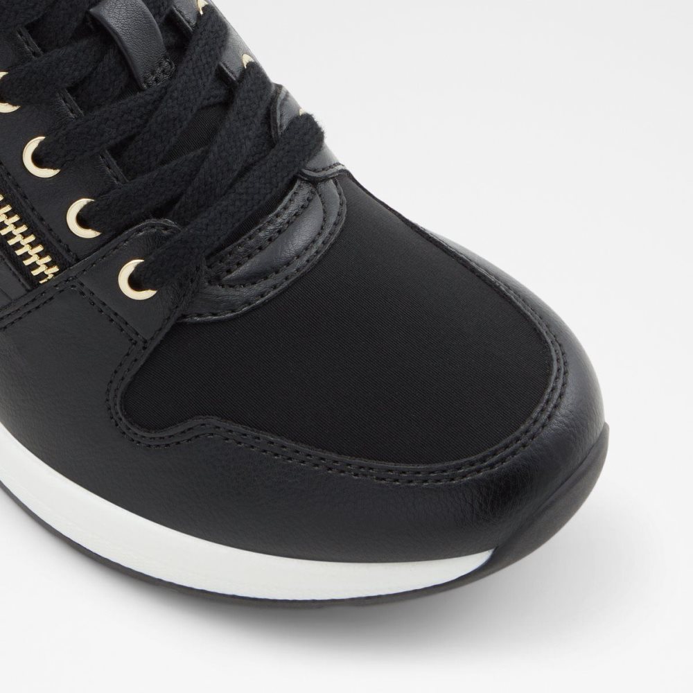 Női Aldo Adwiwia Sneaker - Wedge heel Sportcipő Fekete | 956-QXIABL