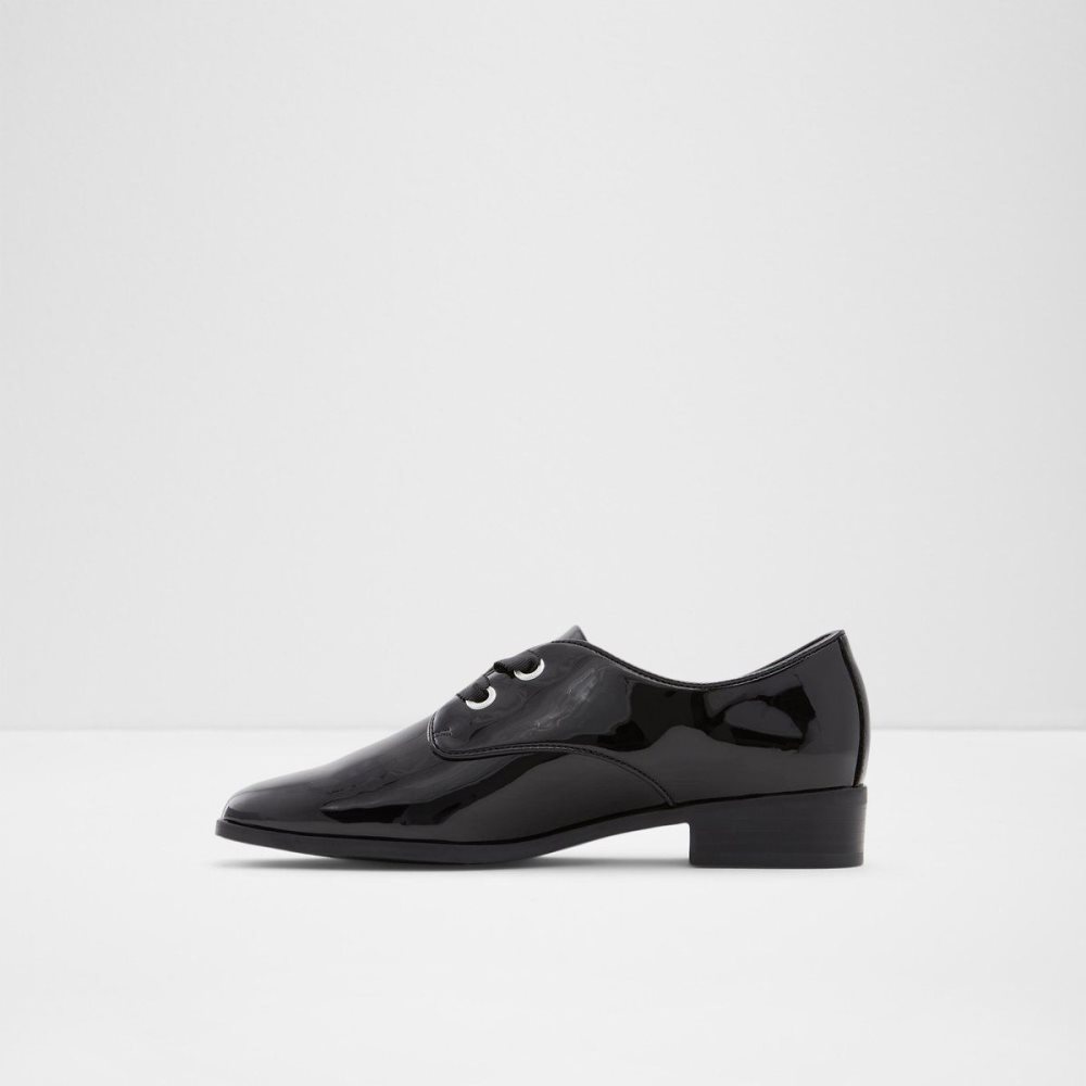 Női Aldo Agwenna Oxford shoe Balerina Cipő Fekete | 986-ZLUTSB