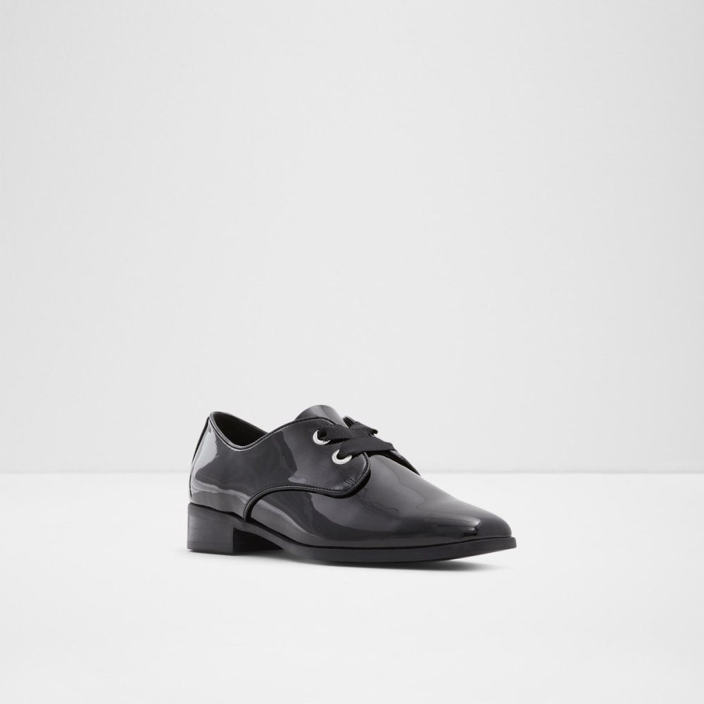 Női Aldo Agwenna Oxford shoe Balerina Cipő Fekete | 986-ZLUTSB