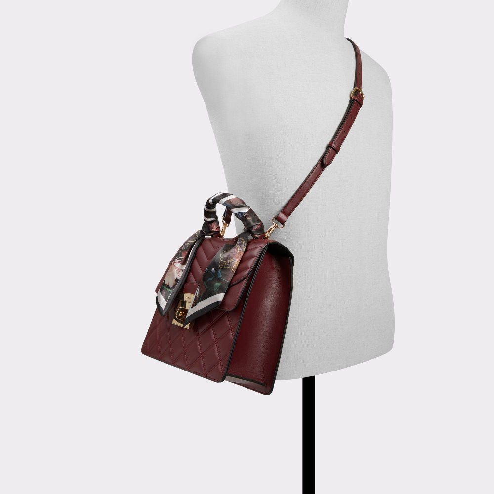 Női Aldo Airyy Top handle bag Top Handle Bags Bordo | 314-ELTJRX