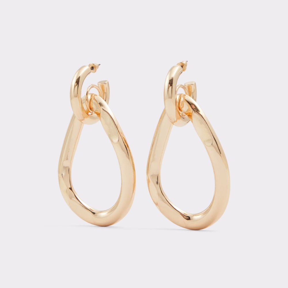 Női Aldo Alaolith Hoop earrings Fülbevalók Arany | 147-QABJEP