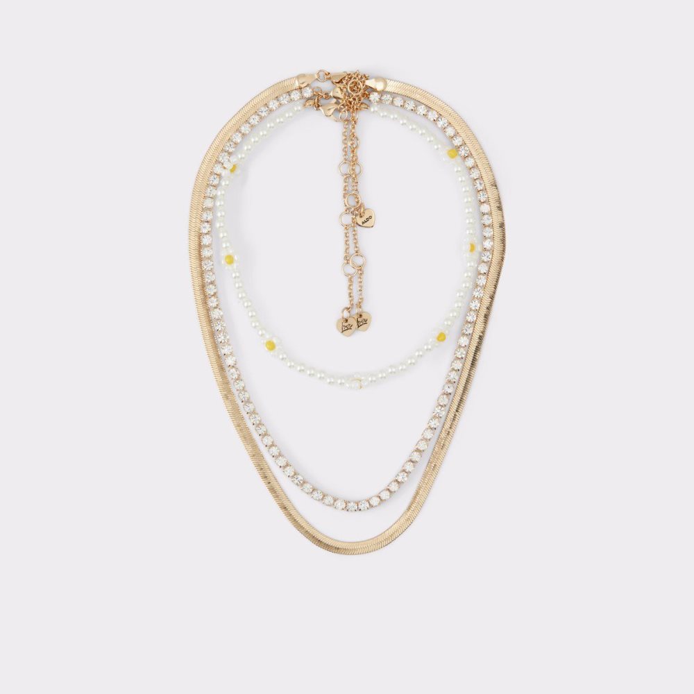 Női Aldo Alboladar Necklace Nyakláncok Arany | 934-IVNABH
