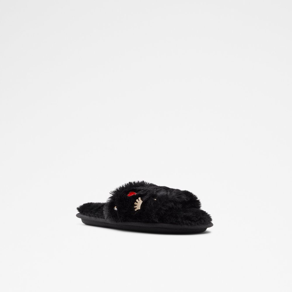 Női Aldo Alegrete Slippers Papucs Fekete Arany | 816-SNPUQM
